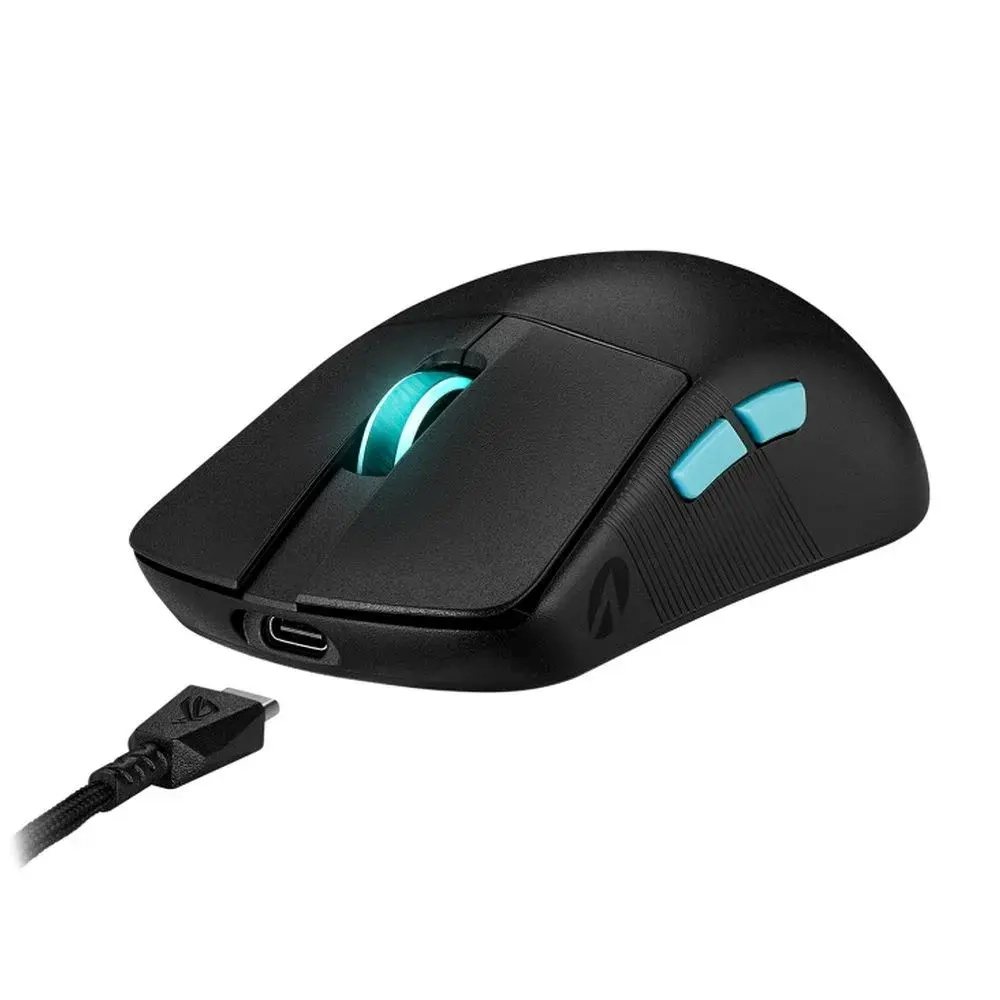 Беспроводная игровая мышь ASUS P713 черный (90MP02W0-BMUA00)