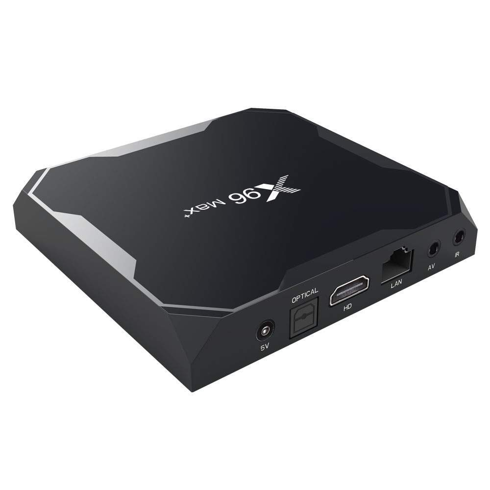 Смарт ТВ приставка DGMedia X96 Max+, Андроид медиаплеер 4/32 Gb, Amlogic S905X3
