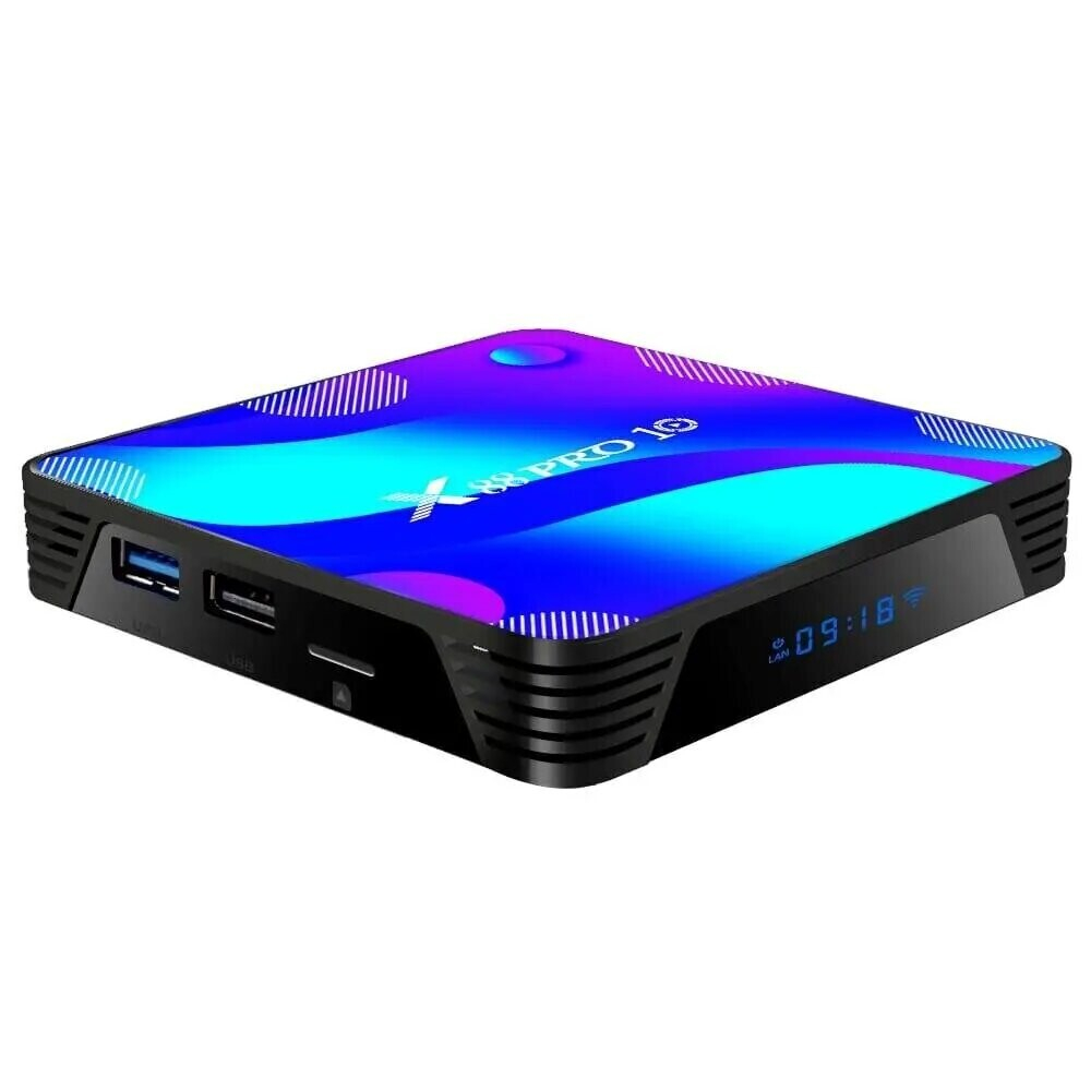 Андроид ТВ приставка для телевизора DGMedia X88 Pro10 RK3318 4/32Gb