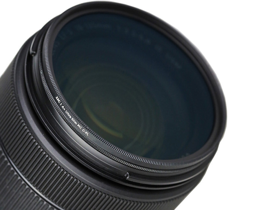 Светофильтр поляризационный 55 мм JJC F-CPL55(A+)