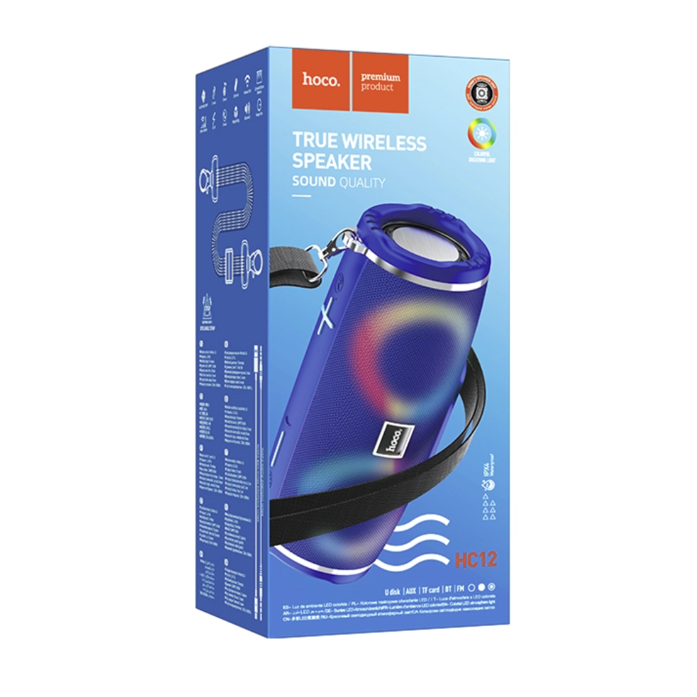 Портативная колонка Hoco HC12 Blue (HC12 Blue)