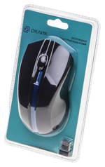Беспроводная мышь OKLICK 615MW Blue/Black