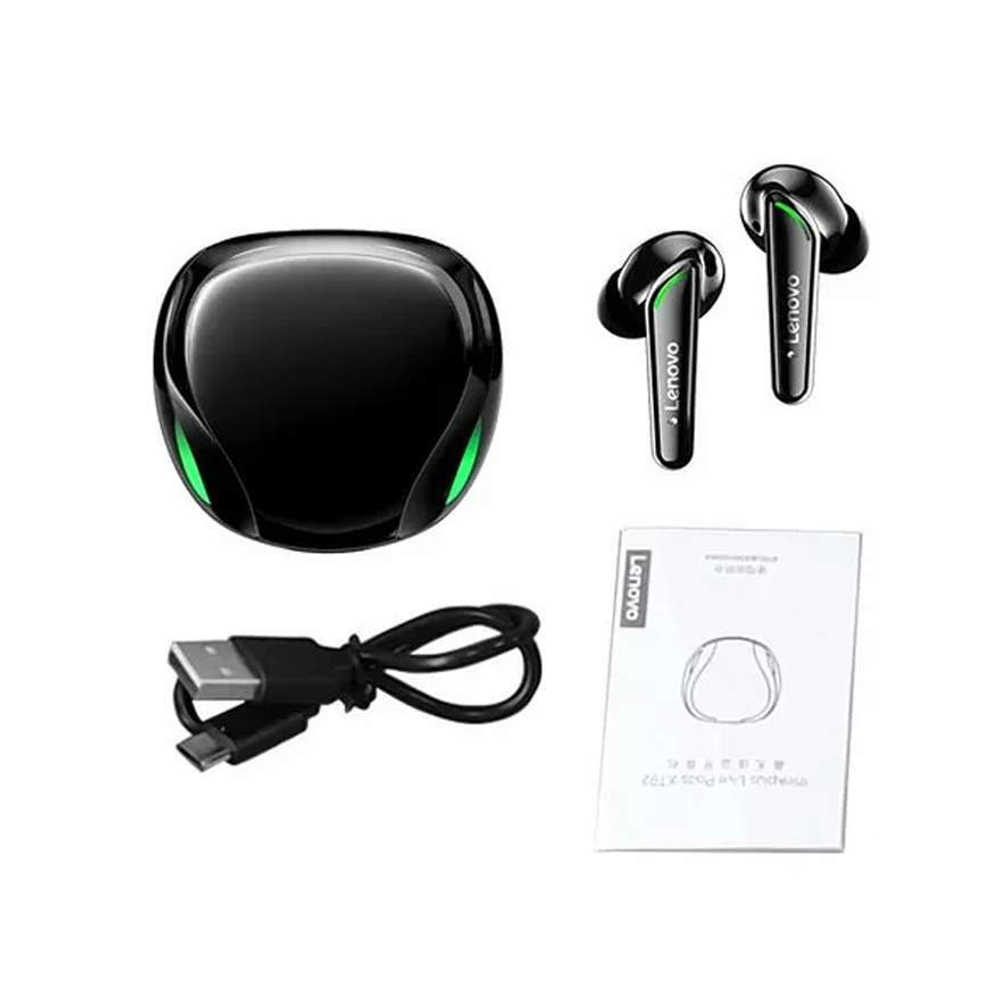Беспроводные наушники Lenovo XT92 True Wireless Earbuds Black Black (6973037702299)