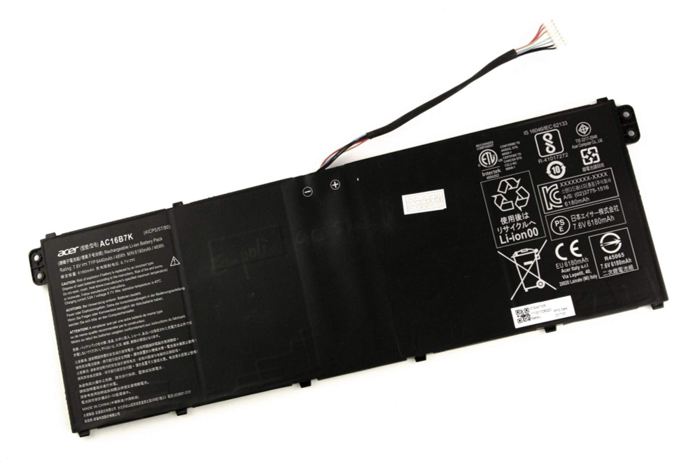 Аккумулятор для ноутбука Acer CB515-1H CB515-1HT (7.6V 6440mAh) ORG  AC16B7K