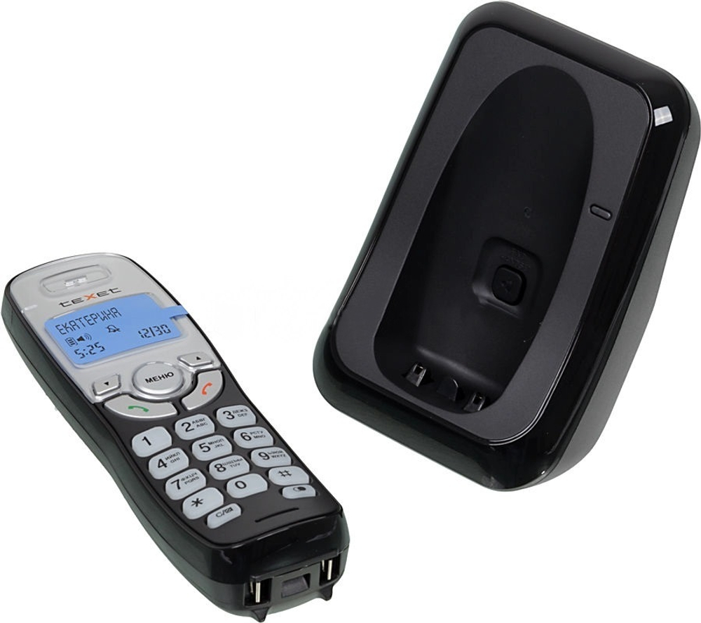 DECT телефон TeXet TX-D6905A черный