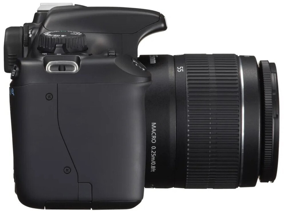 Фотоаппарат зеркальный Canon EOS 1100D Kit 18-55 III черный