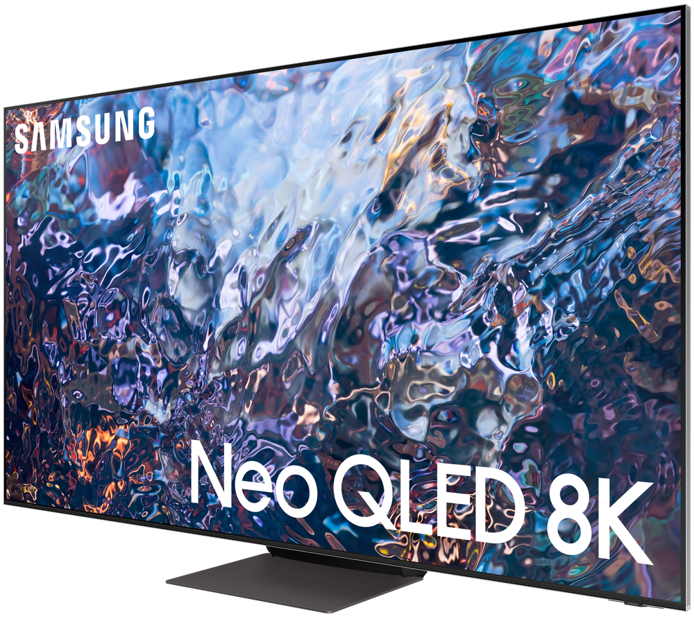 55'' телевизор Samsung QE55QN700AU 2021 нержавеющая сталь