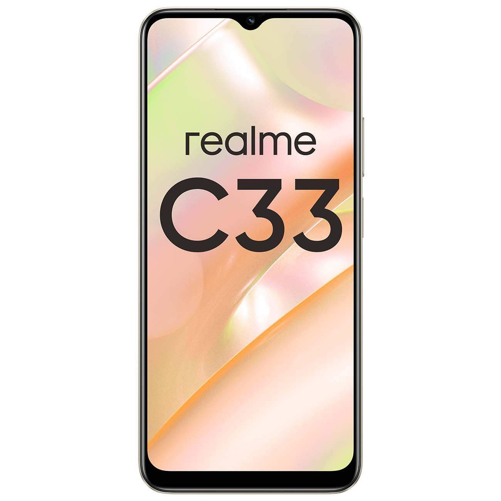 Смартфон Realme C33 4/128GB Sandy Gold (RMX3624)