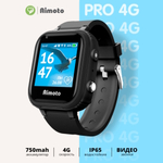 Смарт-часы для детей Aimoto Pro 4G черный + сим-карта