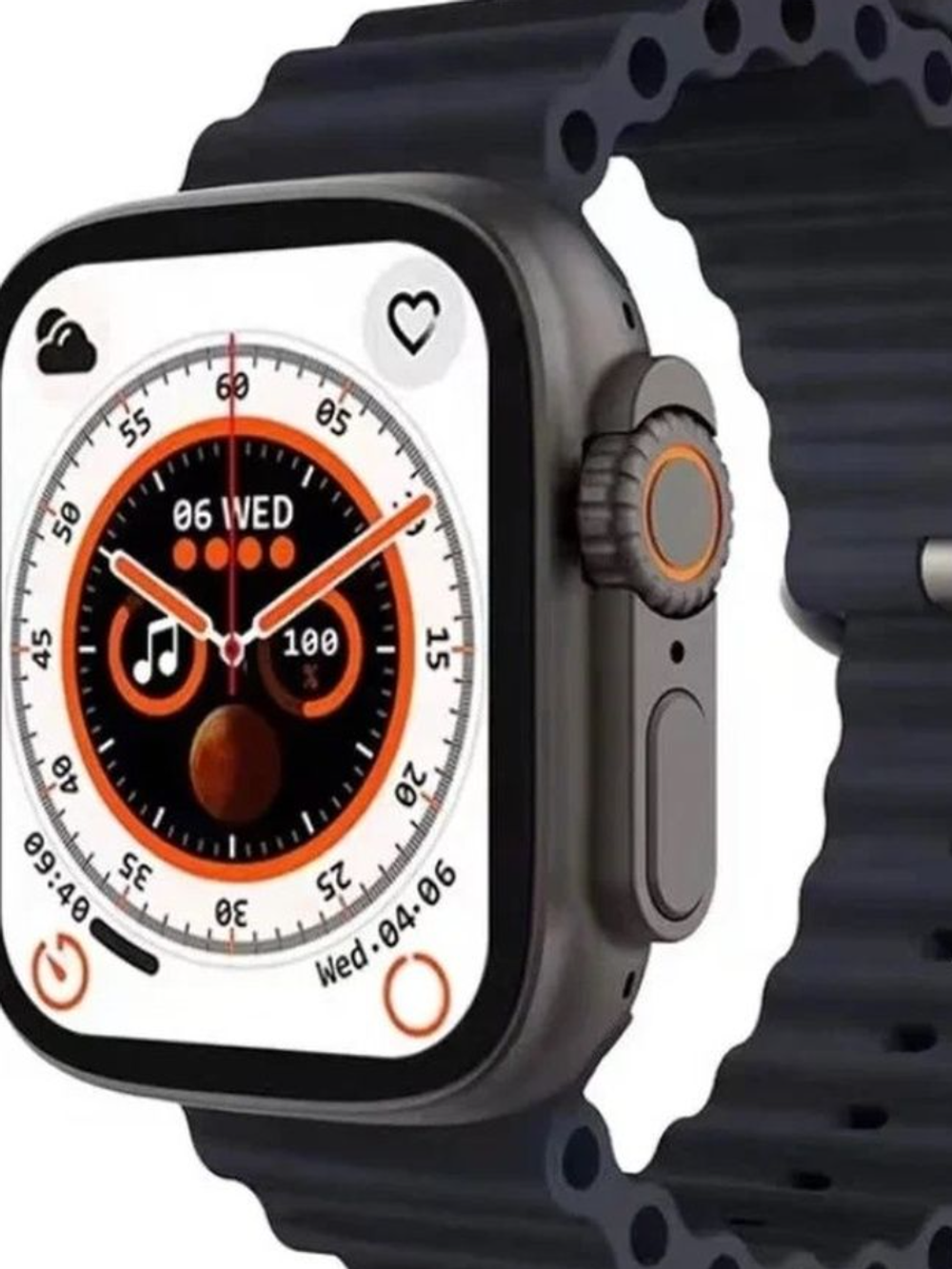 Смарт-часы Smart Watch Z77 ULTRA черный (2 ремешка)