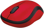 Беспроводная мышь Logitech M220 Silent Red/Black (910-004897)