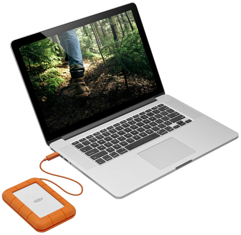 Внешний SSD диск LaCie Rugged 1ТБ (STFS1000401)