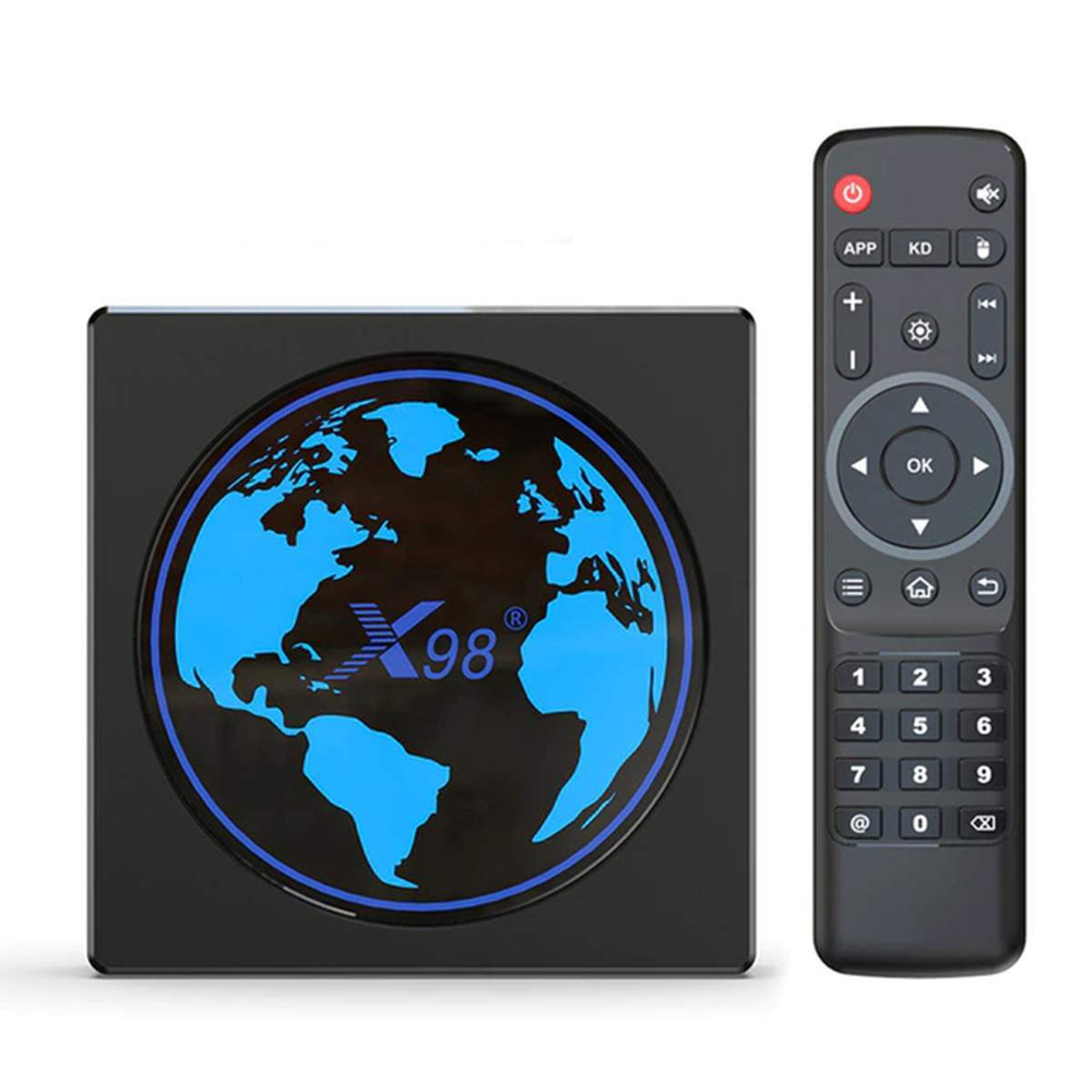 Смарт ТВ приставка DGMedia X98 mini, Андроид медиаплеер 2/16 Gb, Amlogic S905W2