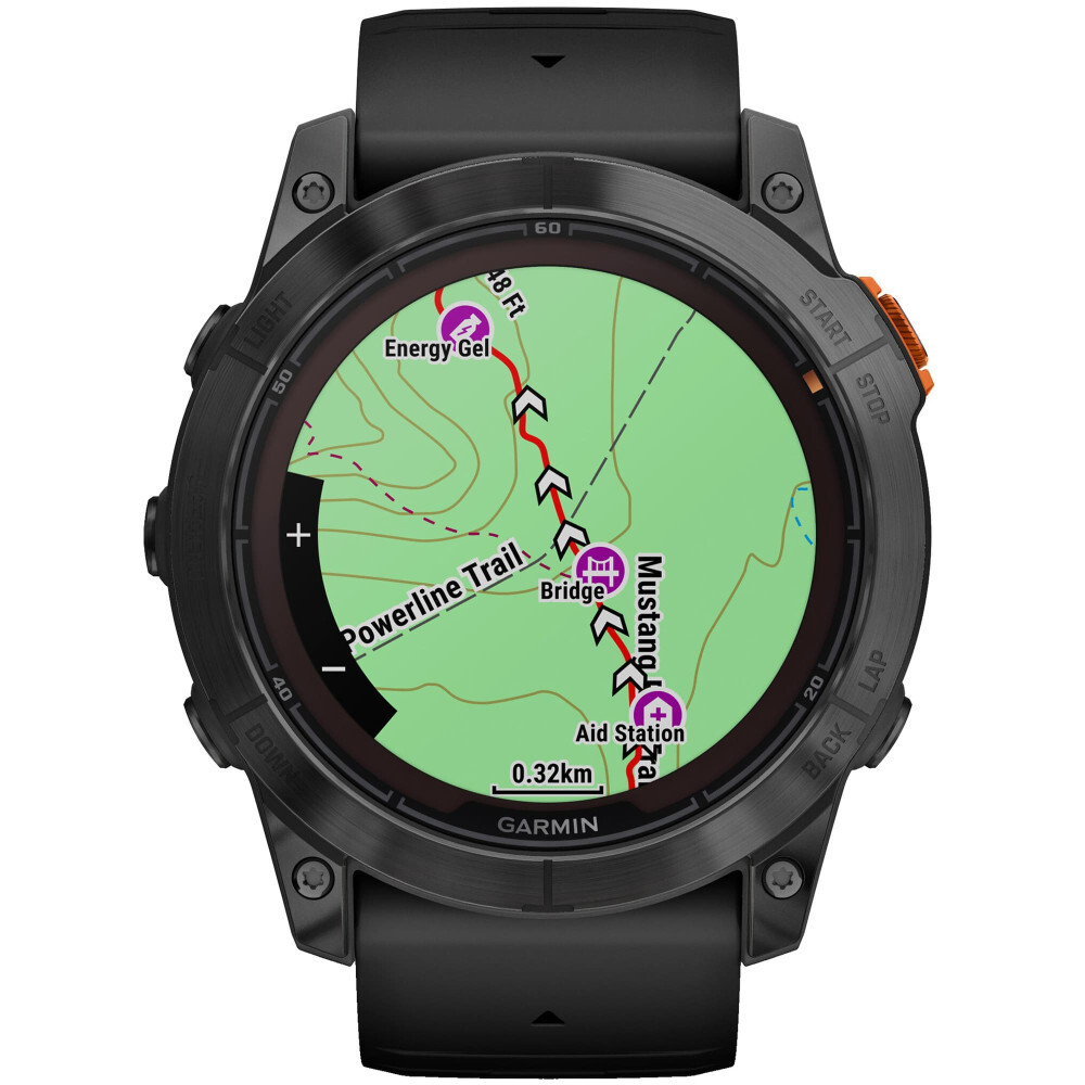Умные часы Garmin Fenix 7X Sapphire Solar, 1.4&quot;, Wi-Fi, темно-серый