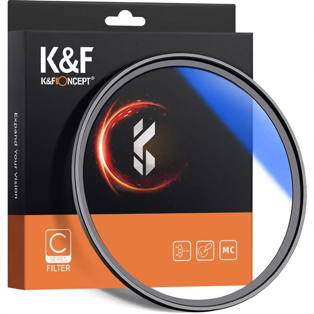 Светофильтр K&F Concept Blue Coat MCUV 62мм KF01.1425