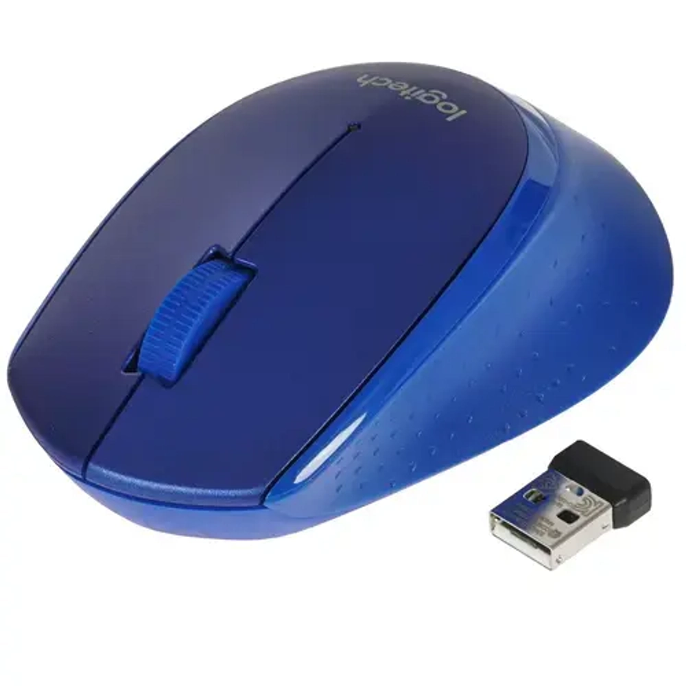 Беспроводная мышь Logitech M330 Silent Plus Blue (910-004925)