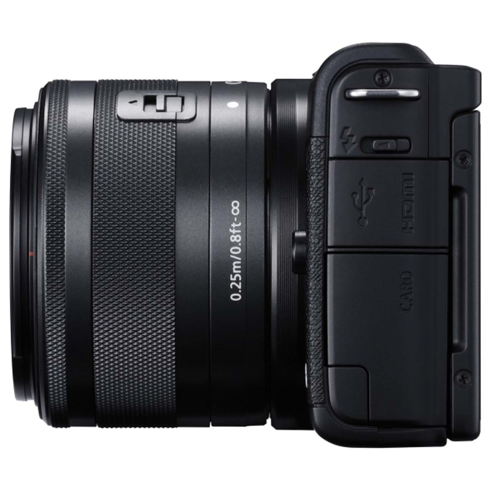 Фотоаппарат системный Canon EOS M200 15-45mm Black