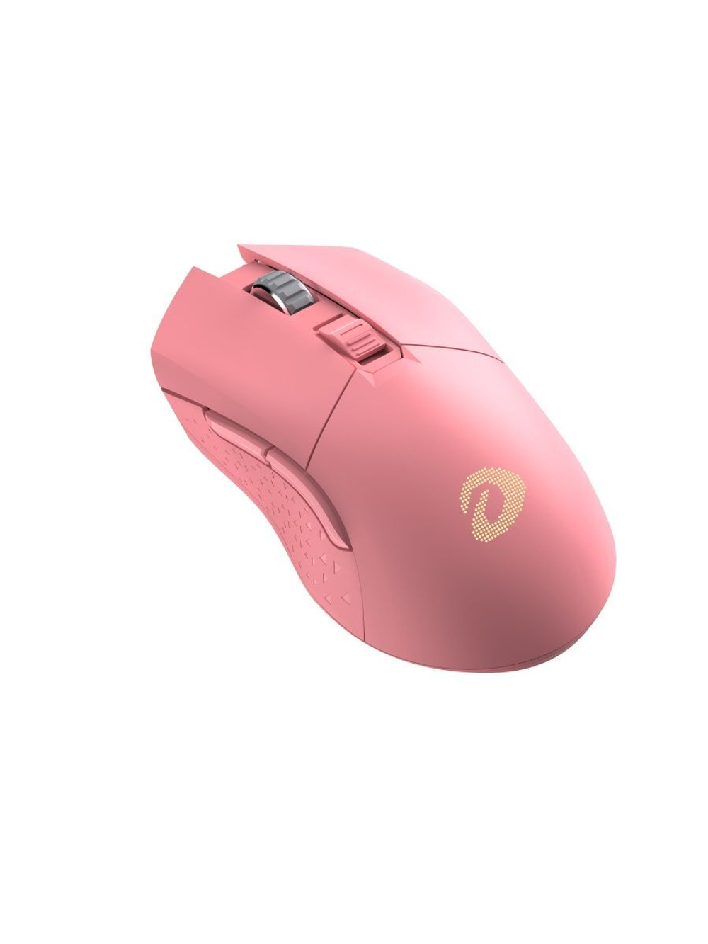 Беспроводная игровая мышь Dareu EM901 розовый