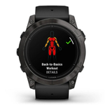 Смарт-часы Garmin EPIX PRO Gen 2 Sapphire Edition 51 мм, черный