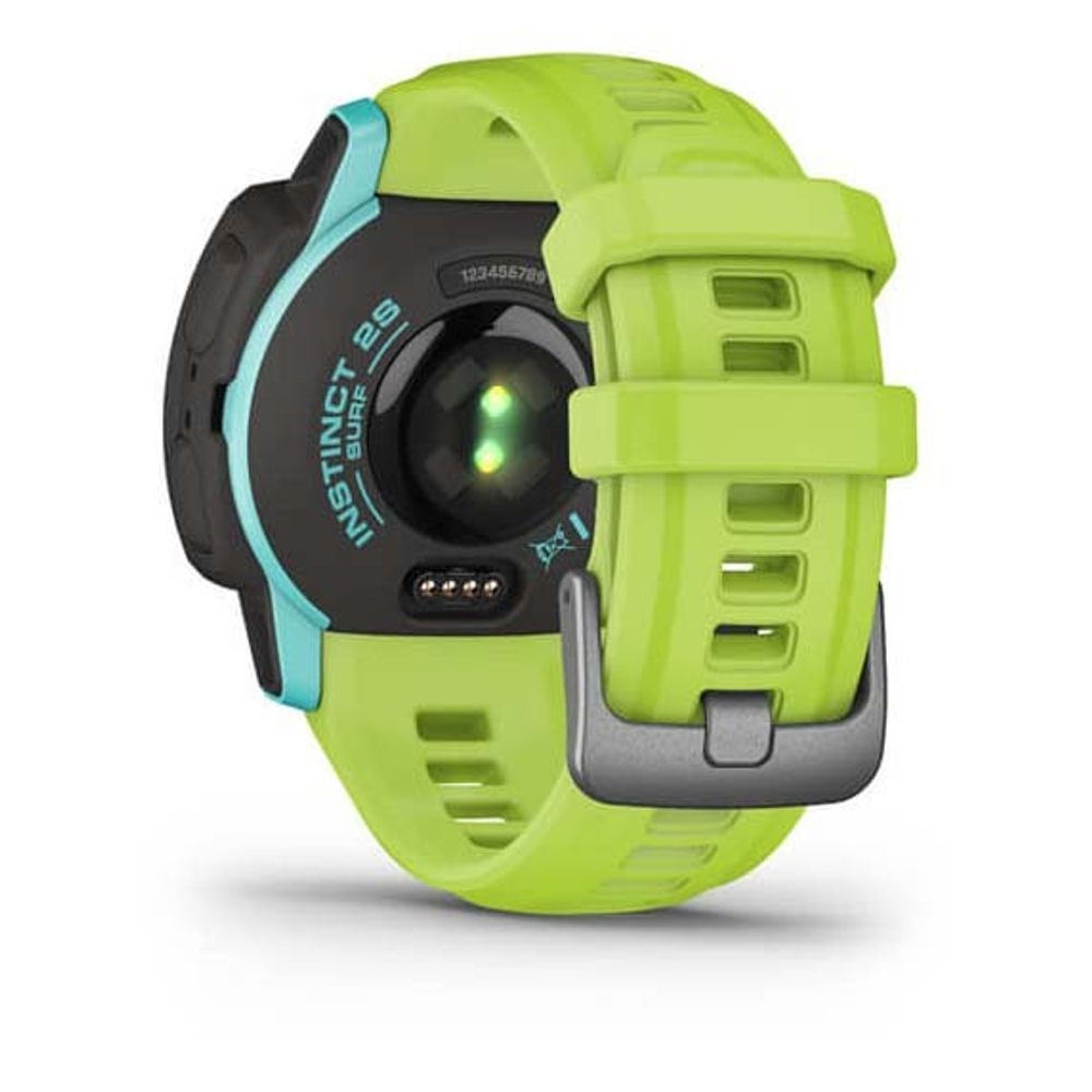 Умные часы Garmin Instinct 2S Surf Waikiki голубой/салатовый