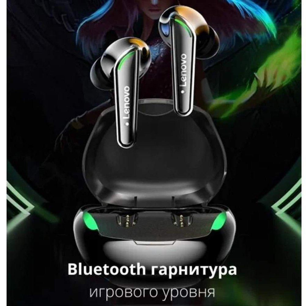 Беспроводные наушники Lenovo XT92 True Wireless Earbuds Black Black (6973037702299)