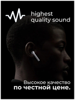 Беспроводные наушники Hoco EW 02 White Smoke (6931474745222)