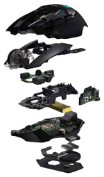 Беспроводная игровая мышь Logitech G502 Lightspeed Black (910-005567)