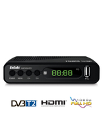 DVB-T2 приставка BBK SMP028HDT2 Black