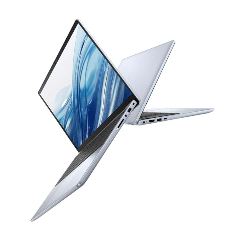 Ноутбук Dell Inspiron 14 5445 AI 14' 32 гб/1 Тб R7-8840HS серебристо-голубой английская клавиатура
