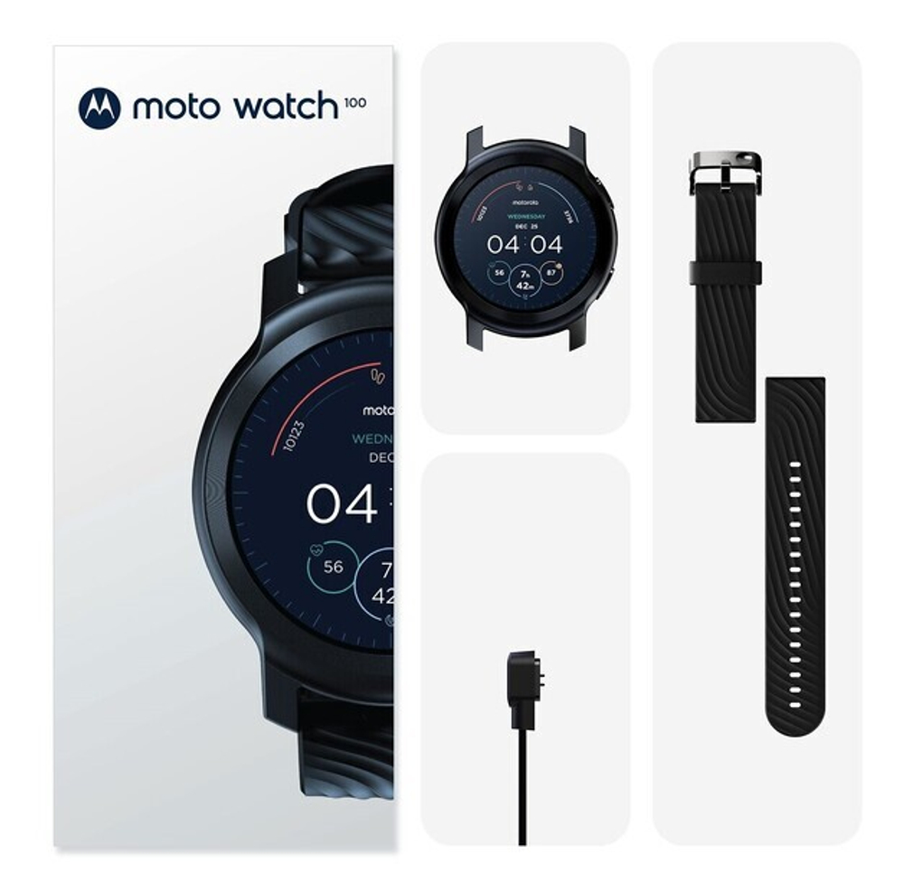 Смарт-часы Motorola Moto Watch 100 Phantom Black