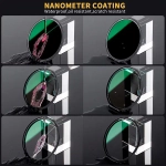 Комплект светофильтров K&F Concept 3 in 1 magnetic (MCUV+CPL+ND1000) 52мм SKU.1620