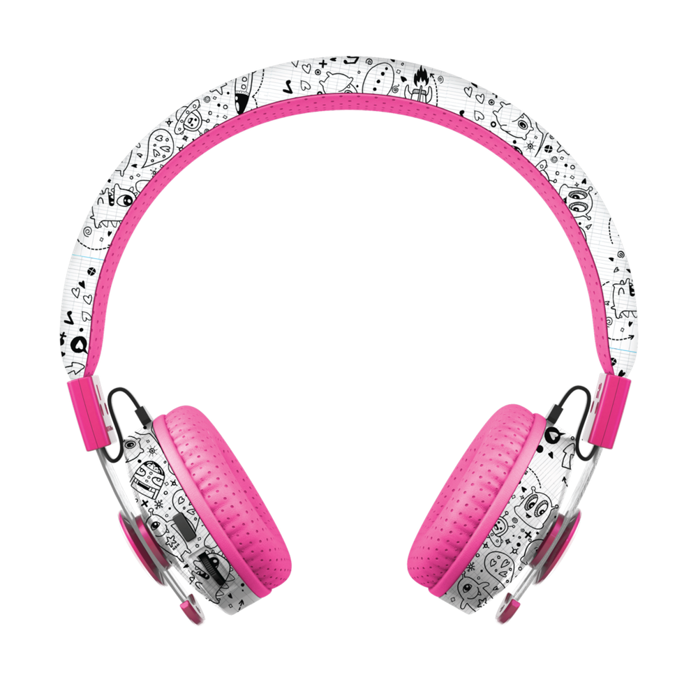 Наушники для детей LilGadgets Untangled Pro Bluetooth Far Out Doodles