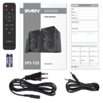 Компьютерные колонки SVEN SPS-725 Black