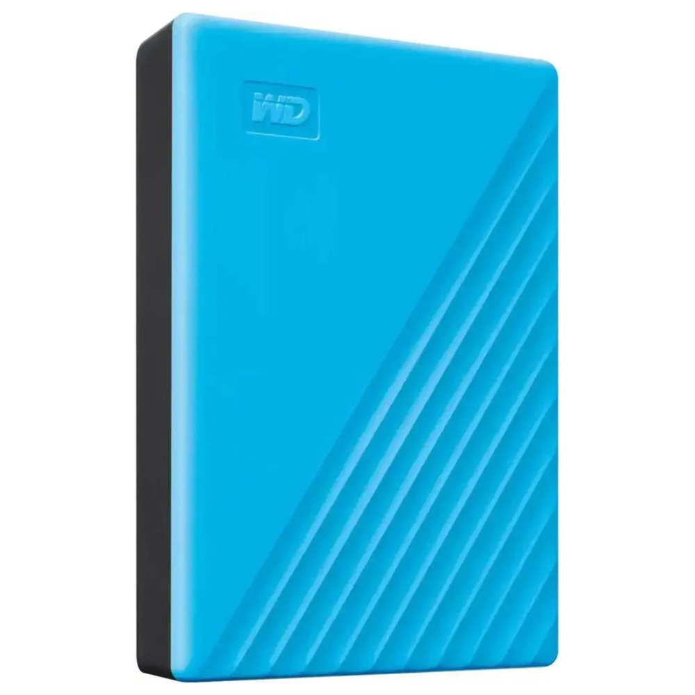 Диск жёсткий Western Digital WDBPKJ0050BBL-WESN 5 ТБ, внешний, 2,5", USB 3, синий