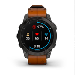 Спортивные титановые наручные часы Garmin Epix Gen 2 010-02582-30