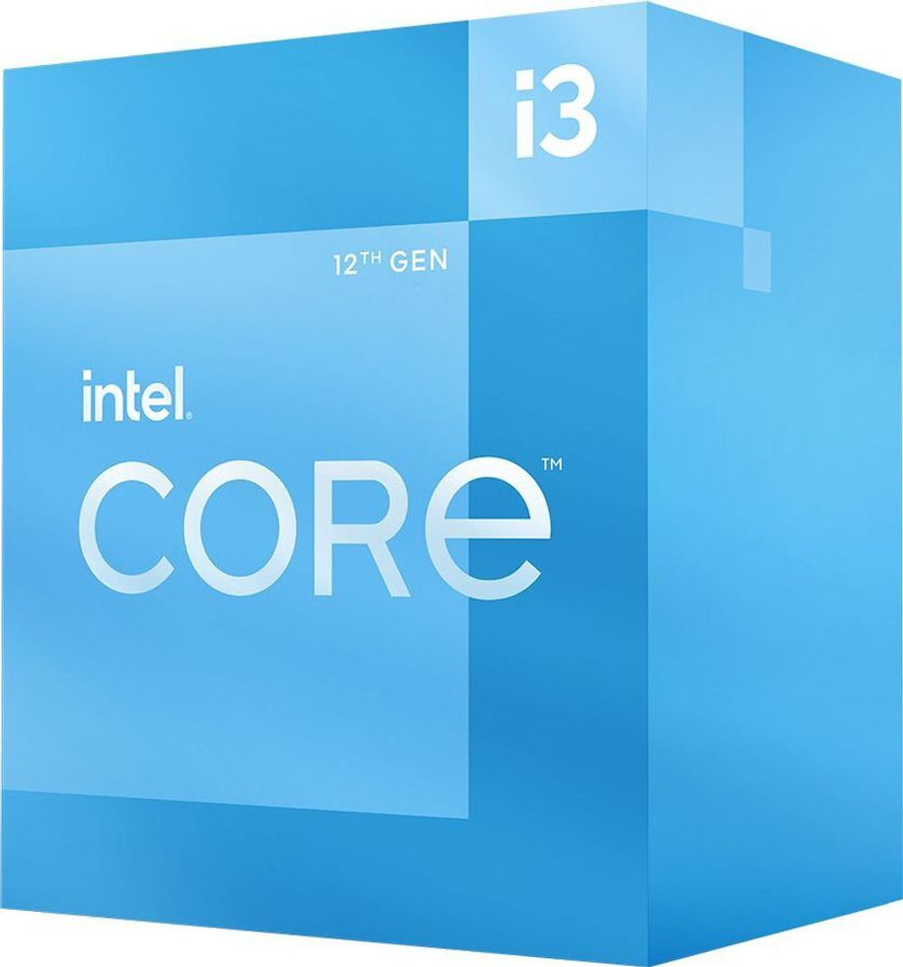 Процессор Intel Core i3-12100 BOX, LGA 1700