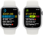 Умные часы Apple Watch Series 8 GPS 41mm Silver Aluminum Case/White Sport Band