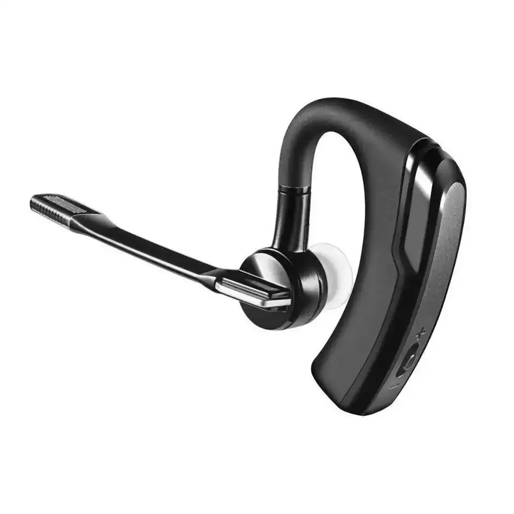 Беспроводная Bluetooth гарнитура Taymlux К6 PRO черная для 2-х смартфонов или телефонов