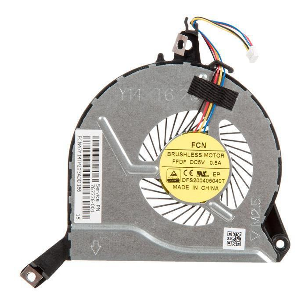 Кулер Rocknparts для ноутбука HP Pavilion 14-V/15-V (PN: DFS200405040T-FFDF)