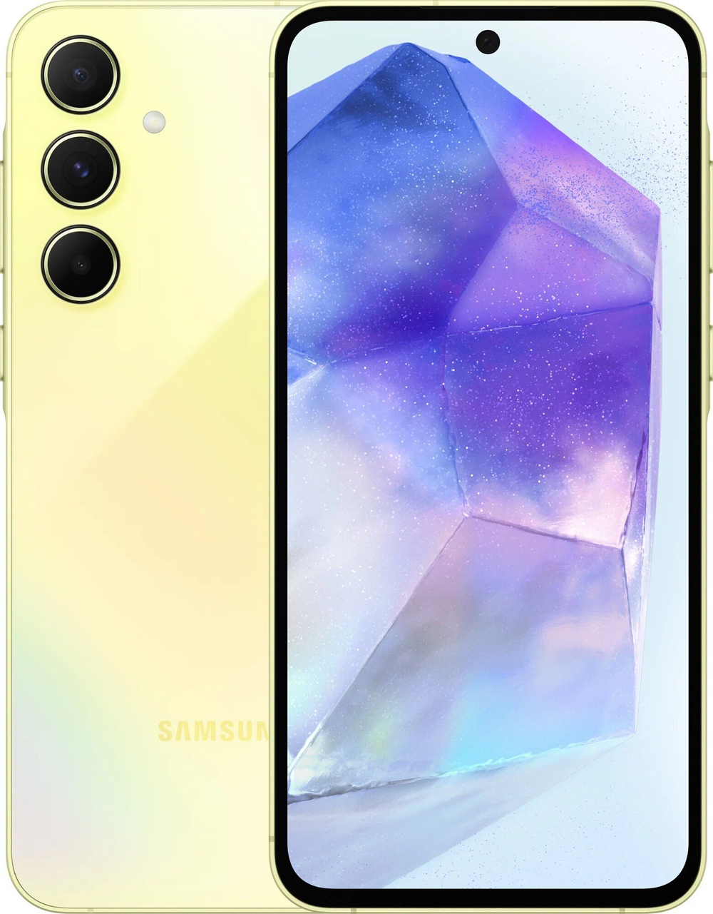 Смартфон Samsung Galaxy A55 5G, 8 ГБ/256 ГБ, 2 Nano-SIM, желтый