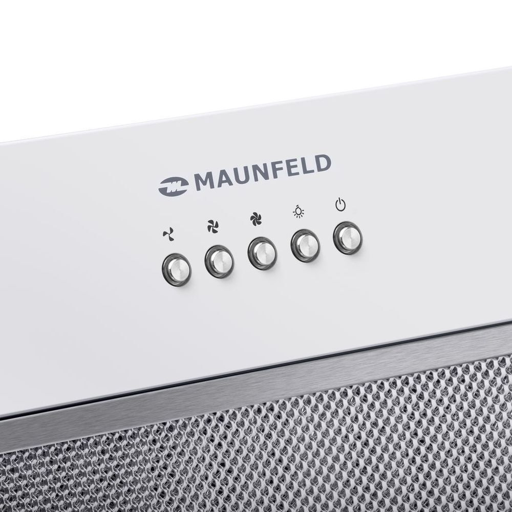 Вытяжка встраиваемая MAUNFELD TRAPEZE 602M белый