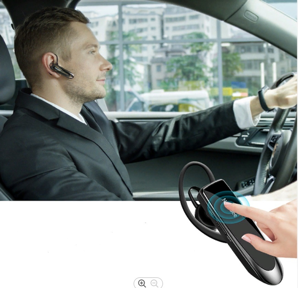 Беспроводная Bluetooth гарнитура New Bee LC-B41 с мощным аккумулятором