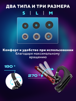 Беспроводная гарнитура блютуз TAYMLUX HSP-B3 красная наушник с шумоподавлением Bluetooth