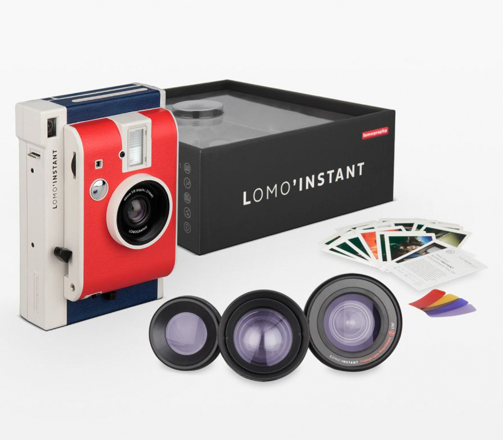 Фотоаппарат моментальной печати Lomography LOMO'Instant + 3 Lenses, Boston Edition