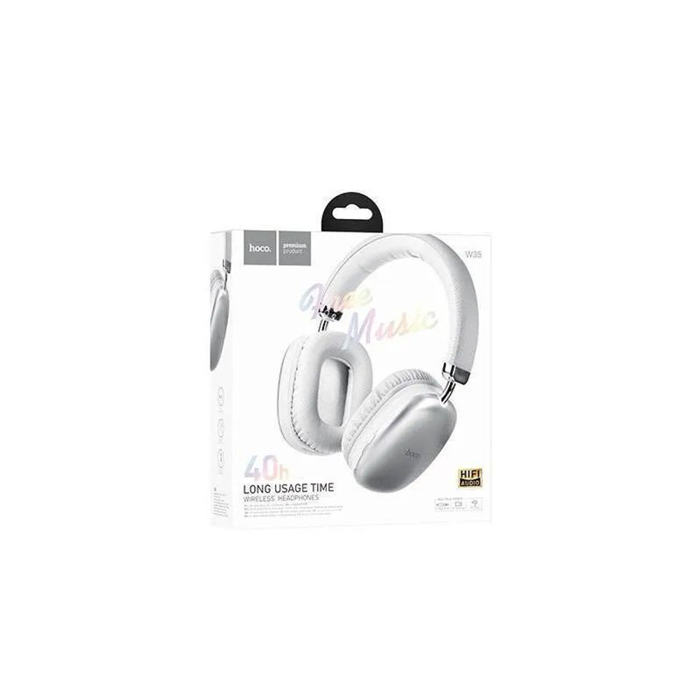 Беспроводные наушники Hoco W35 White