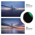 Светофильтр K&F Concept Nano-X Pro ND2-400 62мм KF01.1462
