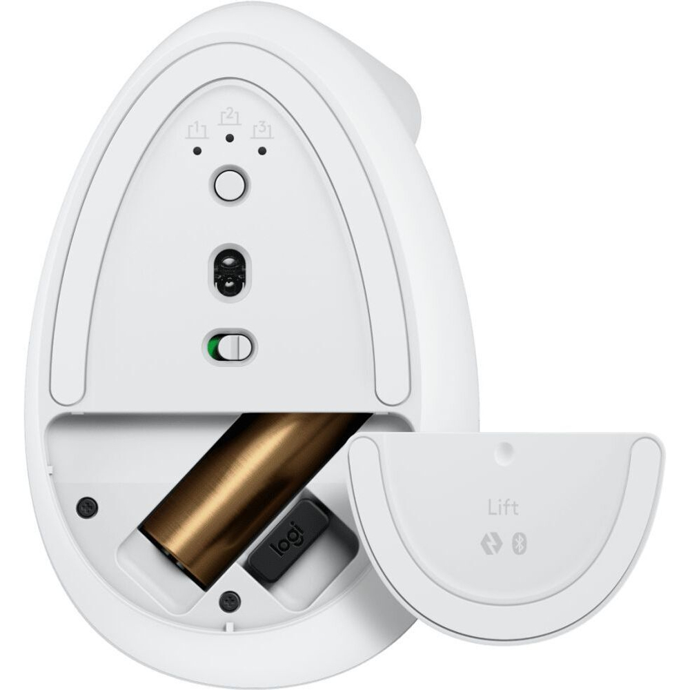 Беспроводная мышь Logitech Lift белый (910-006475)