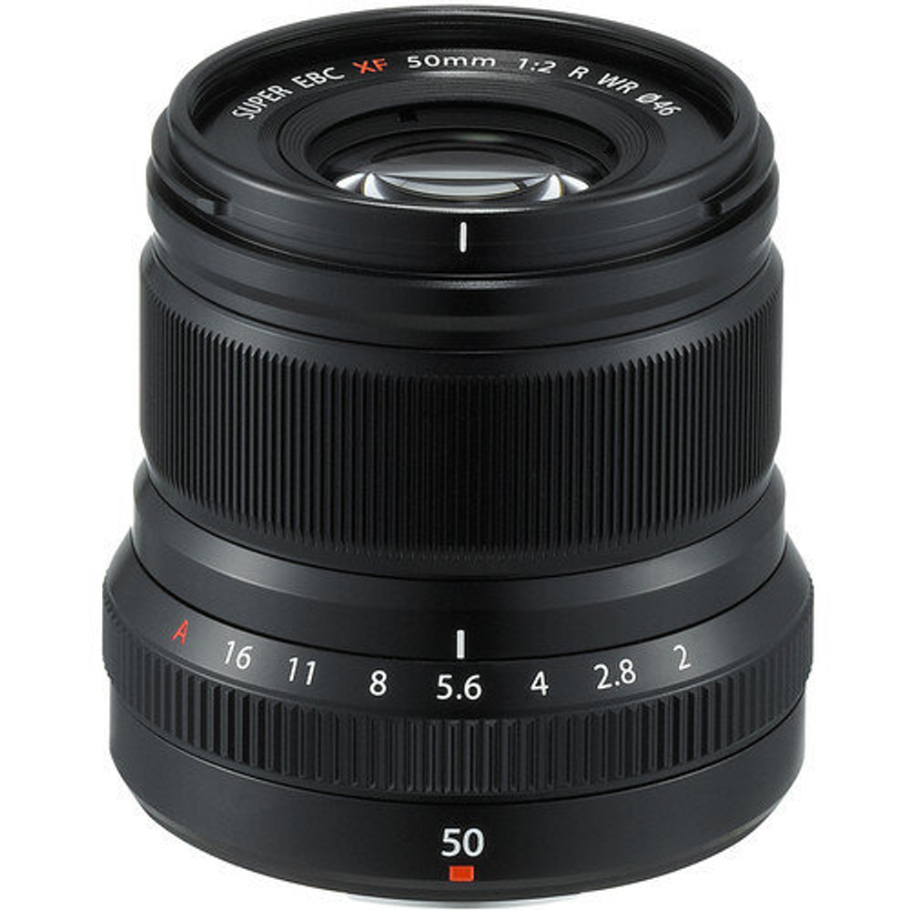 Объектив Fujinon XF 50mm f/2 R WR черный