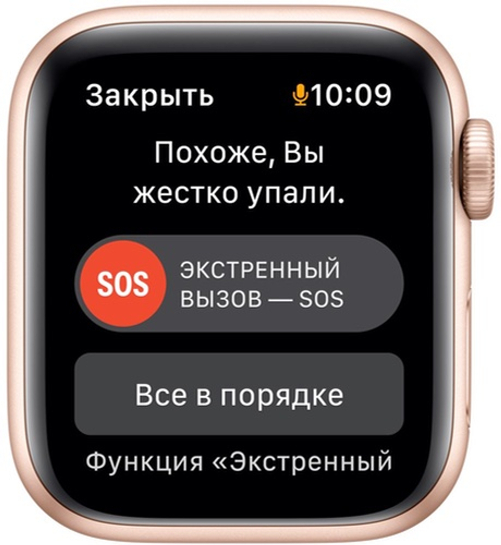 Смарт-часы Apple Watch SE GPS, 40mm Gold with Starlight Sport Band