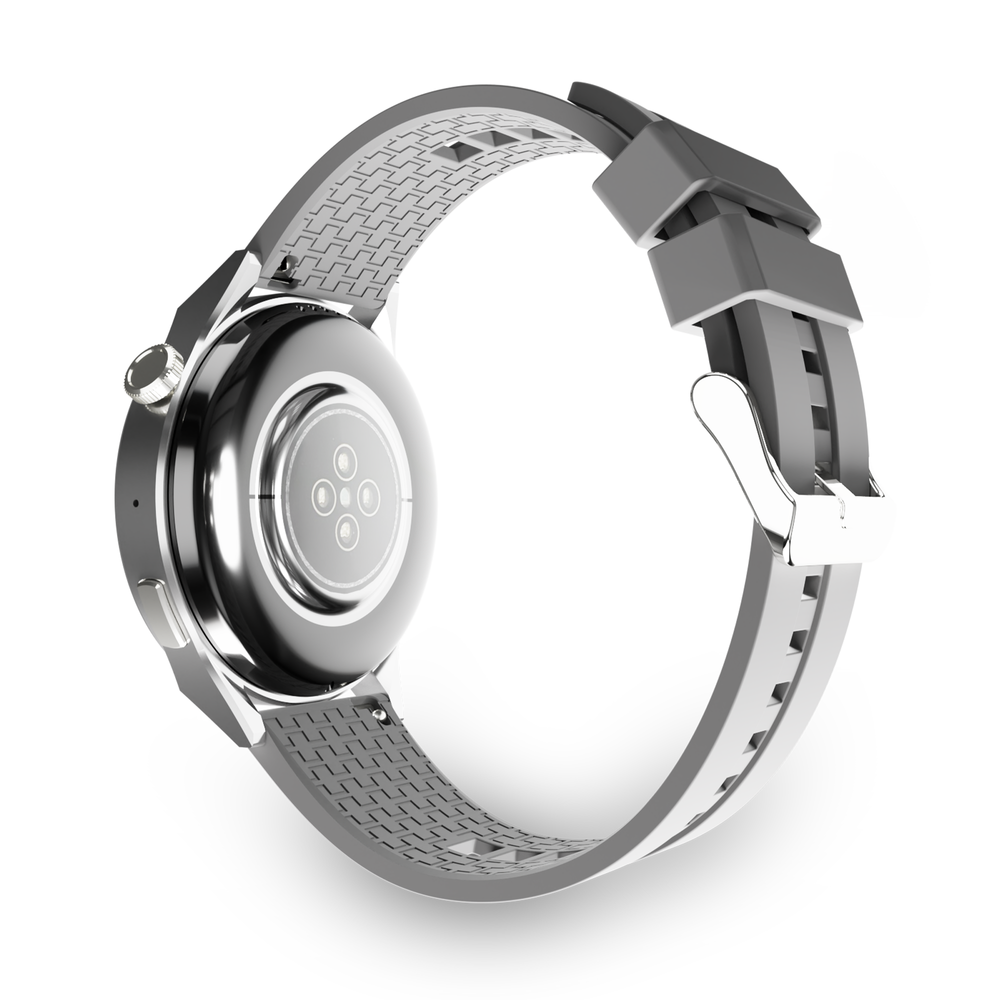 Смарт-часы CaseGuru CGWatch Round, серебристый